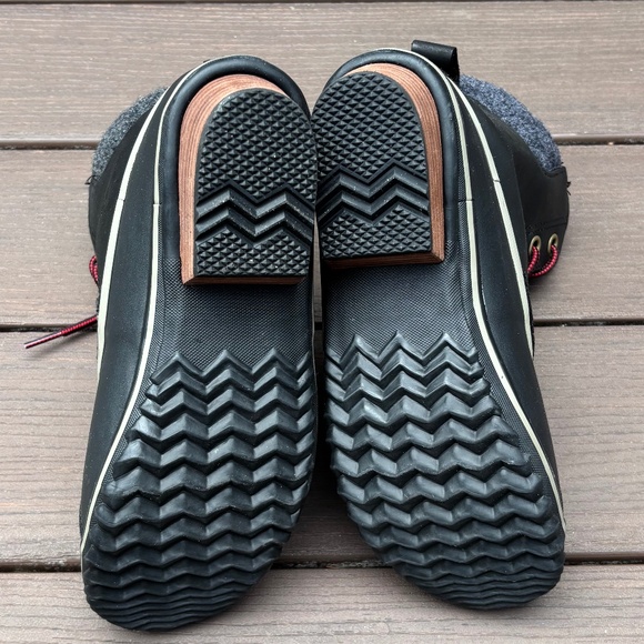 Sorel SLIMPACK II Lace Winter Boots Women's Size 8 Black Waterproof - LIKE NEW - Picture 8 of 10